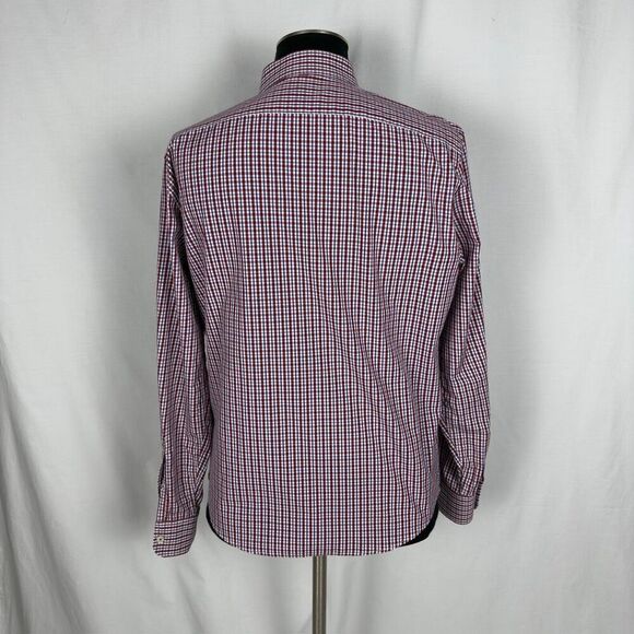 Untuckit Plaid 100% Cotton Button Down Shirt - Men’s L - Picture 3 of 8